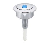 Spacnana Toilet Tank Button Replacement, for Siamp Optima 49 (ABS) | Dual Flush Actuator, 48mm Diameter, 39 to 42mm Opening, ABS Plastic, for Twyford CF1003CP Bathroom Home Use