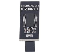 Spacnana TPM 2.0 Security Module 20Pin Remote Card Discrete Encryption Processor for 11, with Secure Cryptographic Key Storage and Protection for DDR4 Motherboards