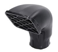 Spacnana Universal Car Snorkel Head Air Intake Head Replacement Black LLDPE Plastic Dust Collector with UV Resistant Heat Cold Resistance for Standard Snorkel Engine Protection (3.5 inches)