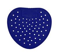 Spacnana Urinal Screen Deodorizer, Large Hole Anti Splash Scented Urinal Screen Mats with Aromatic Smell, for Bathrooms Restaurants Offices Institutions (Large Hole Blue)