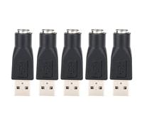 Spacnana USB Man From A PS/2 Female Adapter Converter for the Keyboard Mouse, No Driver Is Required, for the Configuration of the Office/home Work Station