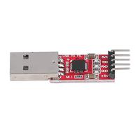 Spacnana USB to TTL Serial Converter Adapter, PCB Serial Adapter Module with 3.3V 5V Output, 300 BPS to 1 MBPS, for Download Electronics Microcontroller Programming