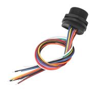 Spacnana USB3.0 Panel Mounting Connector, USB3.0 Socket Panel Thread Type 5.0Gbps IP67 Water Resistant Connector with 20cm Cable for, Cable Assemblies