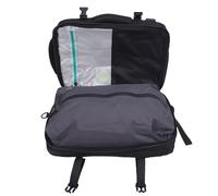 Spacnana Vacuum Backpack, Expandable Vacuum Seal Compression Travel Backpack with USB Charging Port and Combination Lock, for Outdoor Business Travel 15.6 Inch Laptop