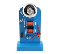 Spacnana Vertical Acoustic Electrical Science Experiments Kit, PVC Material, Electromagnet and Iron Bell for Junior High School Physics Teaching