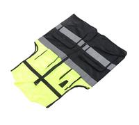 Spacnana Vest Reflection with High Visibility Stripes, Safety Vest for a Movement Guide, Suitable for Pavement Maintenance Members, Double Reflective Colors, Polyester Fibers (XL)