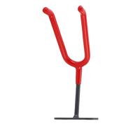 Spacnana Wall Mount Paint Sprayer Holder, Anti Scratch Gravity Feed Spray Gun Bracket Hook for Spray Booth Workshop Auto Body Shop Tool Organization (Bracket)