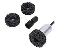 Spacnana Wheel Hub Cleaning Kit, Rust and Paint Removal Tool with 1/2 Inch Adapter for Car Wheel Hubs Brake Discs and Mechanical Surfaces