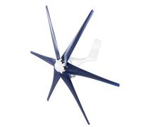 Spacnana Wind Turbines Mini Wind Generator 200W Alloy Plastic Low Noise 12V Energy Solution for Off-Grid Living (24V)