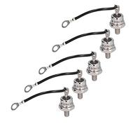 Spacnana ZX40-12 Rectifier Diode 40A 1200V Brass Stud Mount, with Low Leakage Current and Capability, for Battery Charger Converter Power Supply Motor Control
