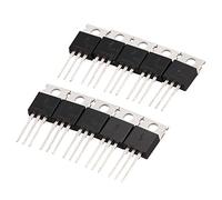 Spactz 10 Pcs 3 Pin NPN TO-220 Transistors 100V 6A TIP41C