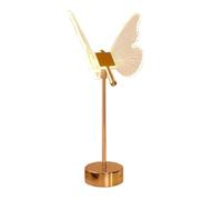Spactz Butterfly Table Lamp USB Rechargeable Nordic Ambiance Night Lights Luxury Living Room Desk Decor Bedroom Luminaire