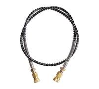 Spactz High Pressure Hose with Wrapped 100cm Long PCP Pneumatics Refilling Pump Nylon Black Hose