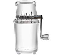 Spactz Ice Crusher Manual Ice Crusher Machine1.25L Ice Grinder Drinks Chopper,Household Necessities,Summer Need