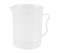 Spactz Measuring Jug 250mL Graduated Beaker Clear White Plastic Cup