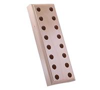 Spactz Wood Pliers Block Wooden Plier Organizer Hardwood Pliers Holder Plier Rack with 16 Holes for Pliers Stand Tool Storage