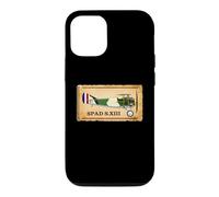 SPAD S.XIII French WWI Fighter Aircraft Diagram Case for iPhone 12/12 Pro