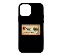 SPAD S.XIII French WWI Fighter Aircraft Diagram Case for iPhone 12 mini