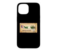 SPAD S.XIII French WWI Fighter Aircraft Diagram Case for iPhone 15