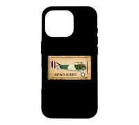 SPAD S.XIII French WWI Fighter Aircraft Diagram Case for iPhone 16 Pro