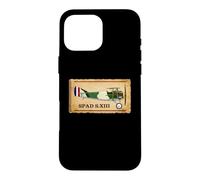 SPAD S.XIII French WWI Fighter Aircraft Diagram Case for iPhone 16 Pro Max