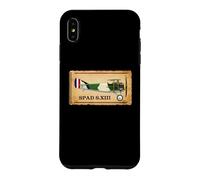 SPAD S.XIII French WWI Fighter Aircraft Diagram Case for iPhone XS Max