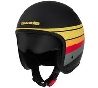 Spada Ace Ranger Open Face Retro Motorcycle Scooter Helmet - Matt Black