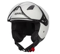 Spada Hellion 06 Open Face Motorcycle Helmet - White - Large
