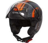 Spada Hellion Arrow Open Face Motorcycle Helmet & Visor