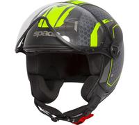 Spada Hellion Arrow Open Face Motorcycle Helmet & Visor