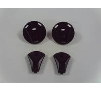 Spada Hellion Helmet Visor Outer Covers (Pair) Black