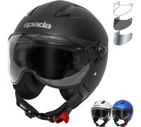 Spada Hellion Open Face Motorcycle Helmet & Visor
