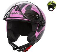 Spada Hellion Twist Open Face Motorcycle Helmet