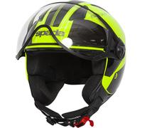 Spada Hellion Twist Open Face Motorcycle Helmet & Visor