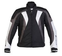 Spada RPM Waterproof Armoured Motorcycle Motorbike Jacket Black/Grey