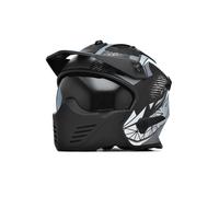 Spada Storm Matt Black Grey Silver Helmet