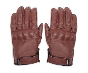 Spada Wyatt CE Ladies Leather Motorcycle Gloves S Oxblood