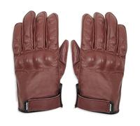 Spada Wyatt CE Leather Motorcycle Gloves M Oxblood