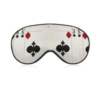 Spades K Poker Eye Mask Sleep Mask Eye Masks for Sleep Sleep Masks for Women Men Sleeping Mask Travel Eye Mask Sleep Mask Blackout Funny Sleep Mask Cute Sleep Mask