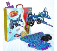 spaghetteez Noodle Flyer Set- Interactive Flying Noodle Jet for Kids- Creative and Educational Fun Toy. STEM Learning - Ideal for Age 5+