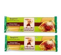 Spaghetti 500g | Wheat Pasta | Classic Italian Spaghetti | Non-Sticky & Al Dente Texture | Perfect for Traditional & Creative Pasta Dishes | High in Protein & Fiber (Pack of 2)