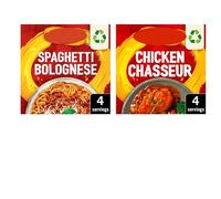 Spaghetti Bolognese and Chicken Chasseur Recipe Mix, 40g