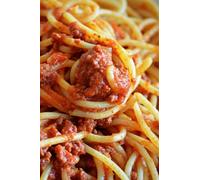 Spaghetti Bolognese Journal: Lined Notebook For The Pasta Lovers, Perfect for taking notes and Writing down Recipes - 6x9 120 Pages