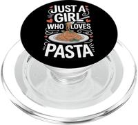 Spaghetti Fan Just A Girl Who Loves Pasta PopSockets PopGrip for MagSafe