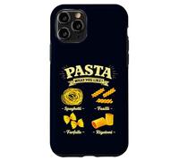 Spaghetti Fusilli Farfalle Rigatoni Guide Italian Food Case for iPhone 11 Pro