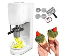 Spaghetti Ice Cream Maker, 4 Shapes, 28-30L/H High Capacity, Soft Serve & Noodle Fun Machine for Creative Desserts, Home, Party, Restaurant