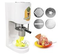 Spaghetti Ice Cream Maker, Noodle Shape Ice Cream Press Machine for Ice Cream Stores, Cafes, Restaurants, and Snack Bars