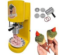 Spaghetti Ice Cream Maker, Noodle Shape Press Machine for Ice Cream Store, Bars, Cafes, Restaurant & Snack Bar