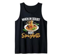 Spaghetti Italian Pasta Lover Tank Top