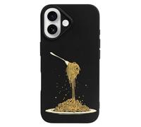 Spaghetti Italy Noodles Phone Cases Compatible with iPhone 16 | Novelty Phones Protective Covers 16/16 Plus/16 Pro/16 Pro Max/16 E